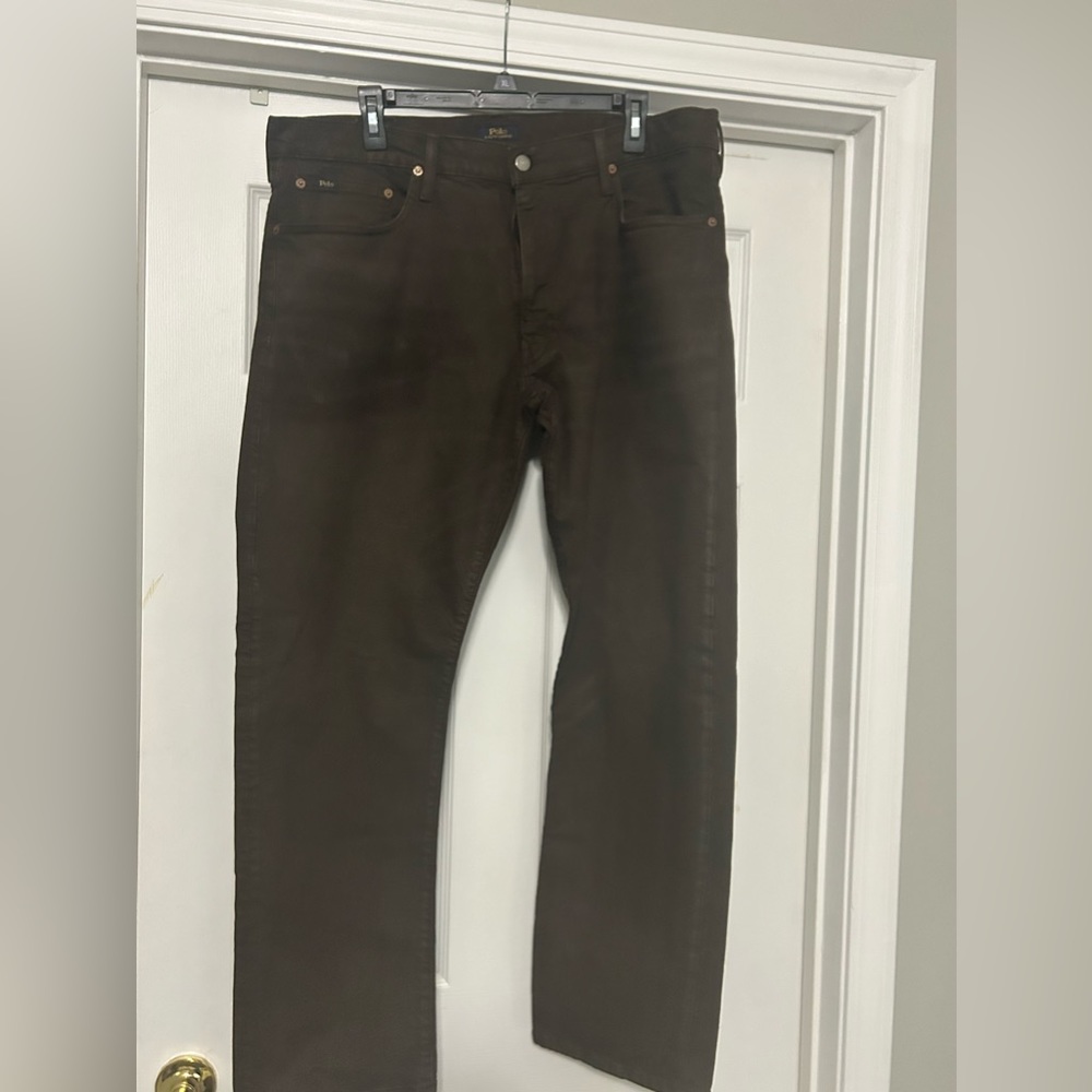 Ralph Lauren Polo Men Brown Jeans Size 38X32